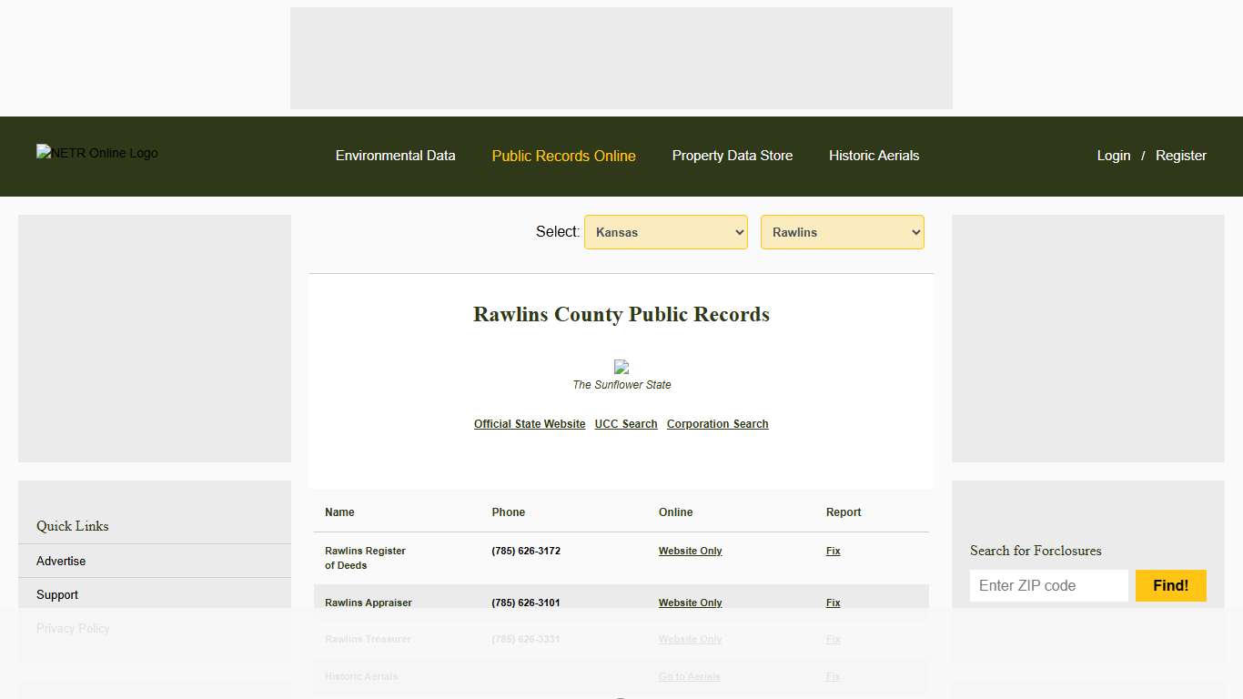 NETR Online • Rawlins • Rawlins Public Records, Search Rawlins Records, Rawlins Property Tax, Kansas Property Search, Kansas Assessor